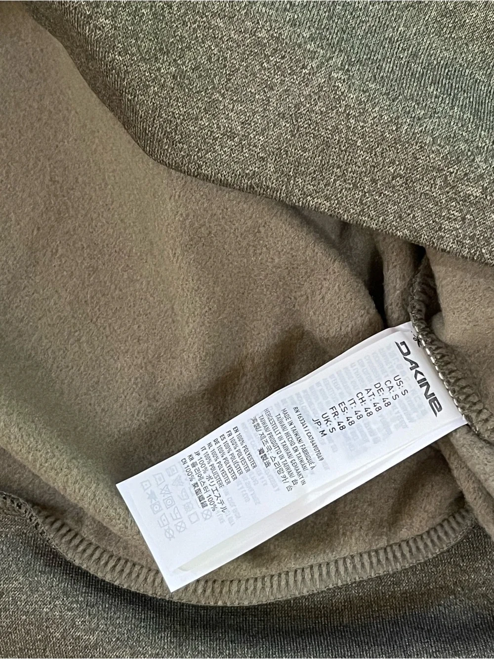 Dakine Men's Liberator Lightweight Crew Sweatshirt Green Heather Small S NWT